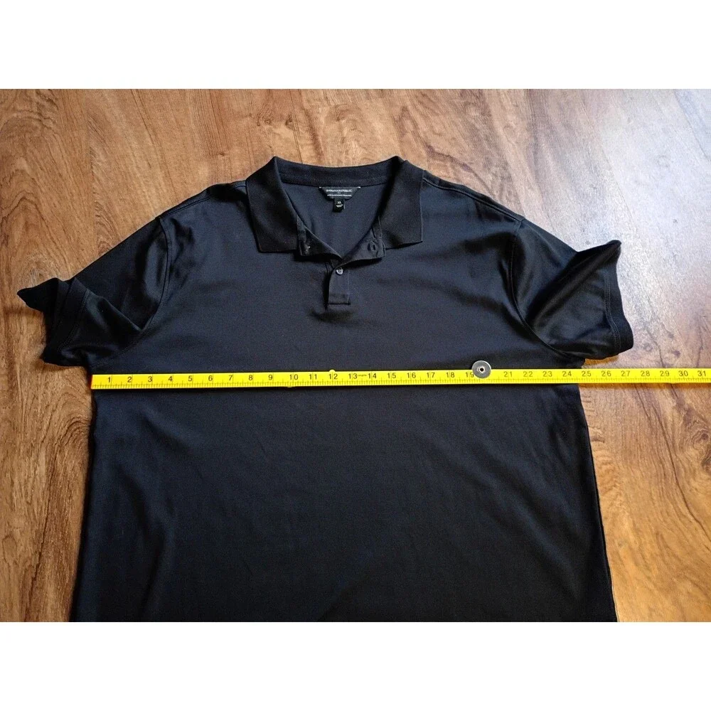 Banana Republic Luxe Touch Polo XL Black